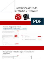 Instalación CodeComposerStudio y Tivaware, Creación de Proyectos