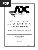 AD-115/120/170 ML-120/130/145/170 Service Manual: Phase 7 Microprocessor Controls