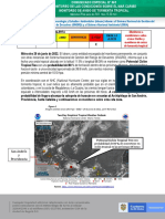 Comunicado Especial #065 Monitoreo A Condiciones en El Mar Caribe