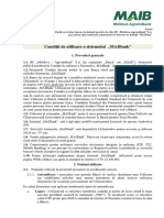 9.condiții de Utilizare MAIBank PDF