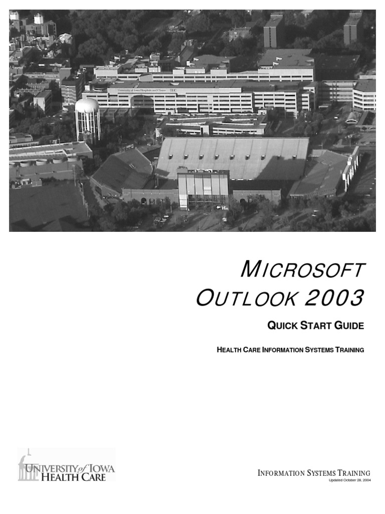 Using Outlook 2003 | PDF