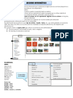 Un Archivo Informático Es Un Conjunto de Información Que Se Almacena en Algún Medio de Escritura