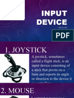 ICT PPT (Input Devices)