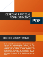 Derecho Procesal Administrativo