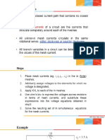 Mesh Analysis and Thevenin's Theorem Explained