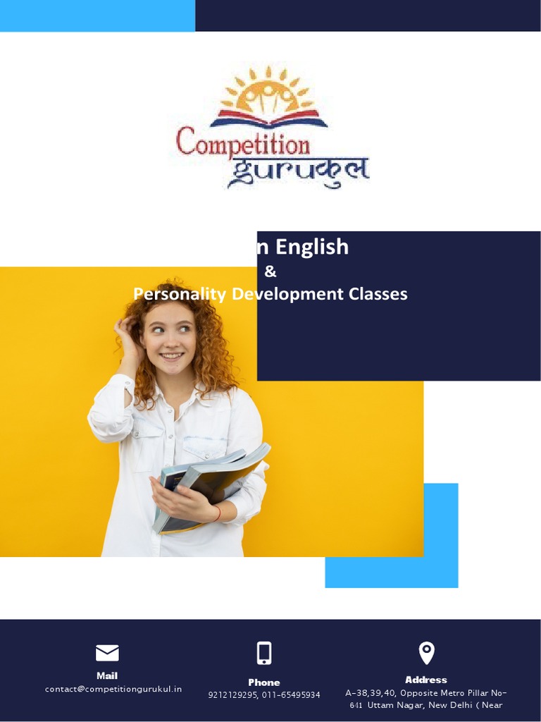 Spoken English: Personality Development Classes | PDF | English