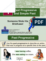 Past Progressive and Simple Past