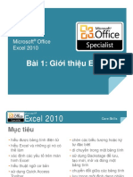 Tài Liệu Học Và Ôn MOS Excel 2010