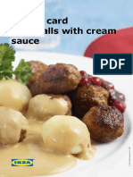 Meatballs w Creamsauce