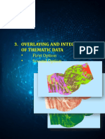 3 - Overlaying and Integration of Thematic Data