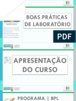 Boas Práticas de Laboratório