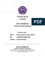 SMK Intermedika Laporan Tahunan 2018/2019