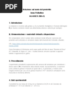relazione moto proiettile