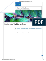 Seeing Men Walking As Trees - Word of His Grace