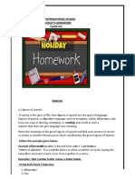 Holiday Homework Class 8