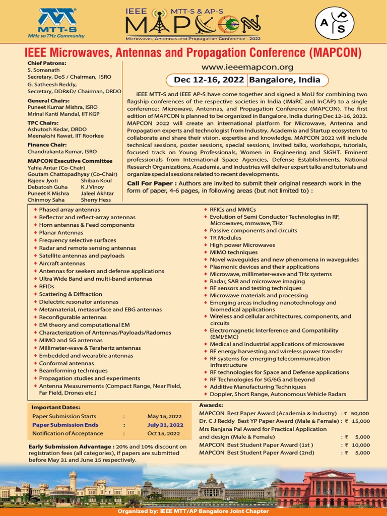 IEEE Microwaves, Antennas and Propagation Conference (MAPCON) PDF