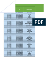 Patient Checkup Records List