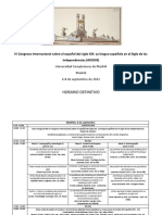 4CIESXIX - Horario Definitivo