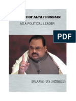 Failure of Altaf Hussain