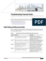 Troubleshooting Transient Faults: Initial Setup and Discovery Faults