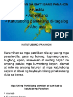 LEKTURA 3 Ang Panitikan Sa Ibat Ibang Panahon