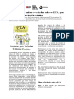 COIJ Esclarece Mitos e Verdades Sobre o ECA, Que Completa 29 Anos Nesta Semana