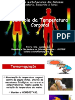 Termorregulação e controle da temperatura corporal