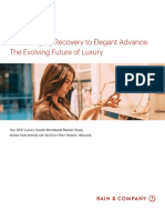 Bain Digest From Surging Recovery To Elegant Advance The Evolving Future of Luxury