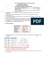 Ans Key Mid Sem QP For DB 2019-20