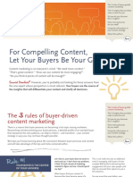 For Compelling Content, Let Your Buyers Be Your Guide: Sound Familiar?