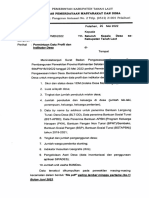 Surat Permintaan Data Profil Dan Indikator Desa