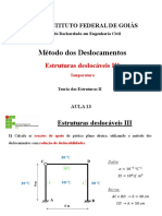 Aula 13 - Estruturas Deslocáveis III - Temperatura