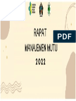 Banner Rapat Manajemen Mutu2022