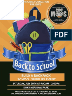 BUILD A BACKPACK