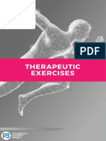Therapeutic Exercises Summary