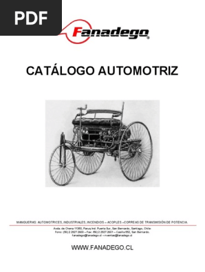Catálogo de Mangueras Fanadego | PDF | Sedanes | Coche