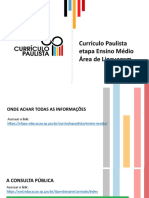 Currículo Paulista Ensino Médio Matemática