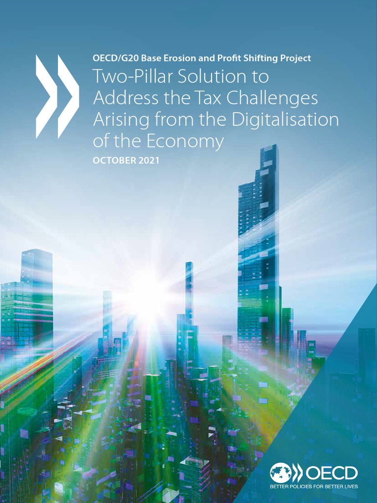 Tax Challenges Arising From The Digitalisation Of The Economy – RTVST