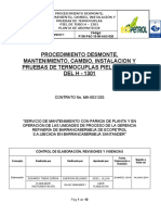 P136-P&c-Aci-15-06-020 Procedimiento Te Piel de Tubo H - 1301