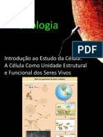 Introdução Ao Estudo Da Célula (Apresentação) Autor Biologia e Ciências