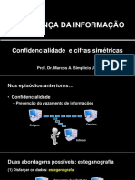 Confidencialidade e Cifras Simétricas - Univesp