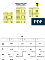 SMP Negeri 15 Surabaya Jadwal Pelajaran 2022/2023