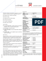 Fosroc Nitocote ET402: Constructive Solutions