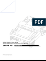 Swift F1: Optical Fiber Arc Fusion Splicer