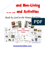 Living and NonLiving Packet - Cards and Activities - Update 3