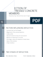 Deflection of Prestressed Concrete Members