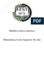 Módulo Teórico Práctico 4to Matemática Ciclo Superior