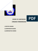 Degree of Camparison (Bhs Iggris)