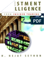 Seyhun N. Investment Intelligence From Insider Trading 1998