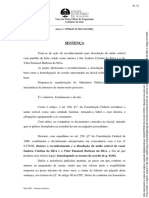 Sentença: É o Relatório. Fundamento e Decido